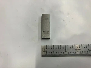 .139 Starrett Rectangular Steel Gage Gauge Block. - Bild 1 von 2