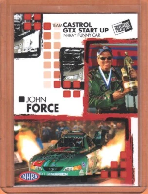 JOHN FORCE 2005 PRESS PASS NHRA Pack Pulled #17 Card - Image 1 of 2