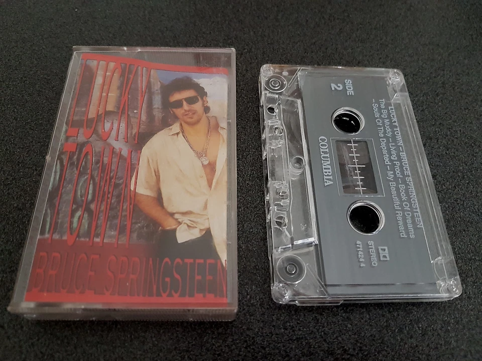 BRUCE SPRINGSTEEN LUCKY TOWN CASSETTE TAPE - Image 1 of 1