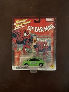 Johnny Lightning Marvel Spider-Man "McFarlane" #1 '98 VW Beetle Diecast - Picture 1 of 2