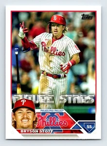2023 Topps Series 1 Bryson Stott  Future Stars #295 Philadelphia Phillies - Picture 1 of 2