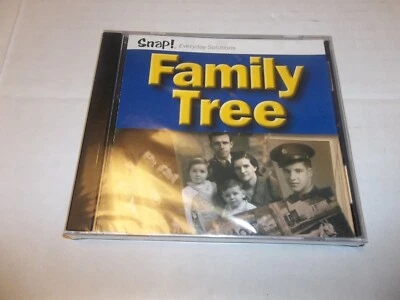 New/Sealed Topics Entertainment SNAP! Family Tree (PC, 2001) - Image 1 of 2