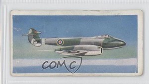 1961 Lyons Tea Wings of Speed Tea Gloster Meteor Mk IV (Great Britain) #13 gc7