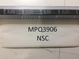MPQ3906 NSC TRANS 4PNP 40C 0.2 14-PIN 4 PIECES - Picture 1 of 1
