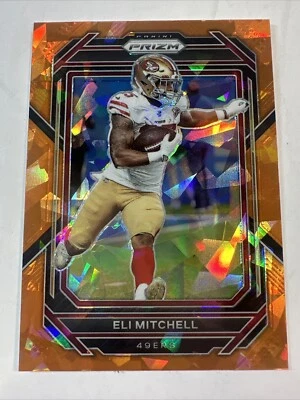 ELI MITCHELL 2022 Panini Prizm ORANGE ICE #264 49ers - Image 1 of 2