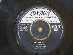 Paul Chaplain And His Emeralds – Shortnin' Bread / Nicotine - 7" 45-HL-U. 9205 - Picture 1 of 3