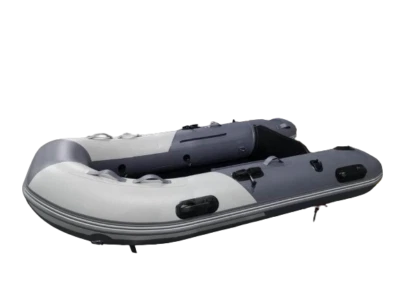 Ruderboot AQUALELA Schlauchboot Ruderboot 230 Aluboden Gummiboot grau - Bild 1 von 4