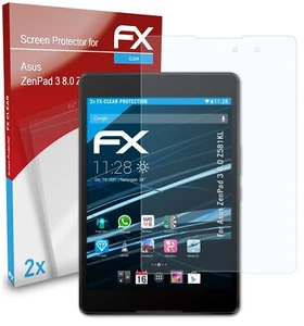 atFoliX 2x Película Protectora para Asus ZenPad 3 8.0 Z581KL transparente - Imagen 1 de 9