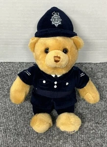 Oso de peluche oficial de policía Keel Toys 9" sargento de peluche Gran Bretaña - Imagen 1 de 4