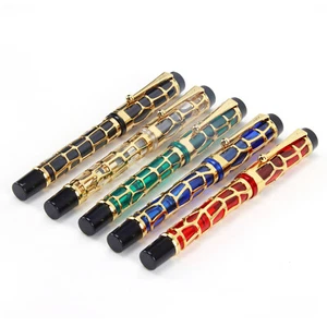 Jinhao 100 Fountain Pen F Nib 0.5mm Resin&Skeleton Writing Pen with ConverterG2O - Picture 1 of 15