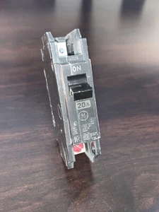 GE THQC1120 Type RT-660 THQC 1 Pole 20A Circuit Breaker HACR G012& - Picture 1 of 4