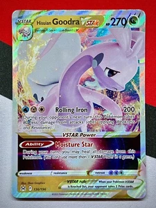 Hisuian Goodra VSTAR 136/196 Lost Origin Pokémon PACK FRESH - Picture 1 of 2