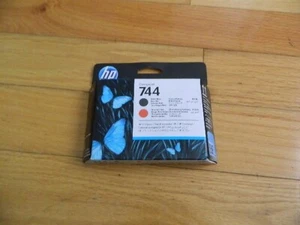 2024 GENUINE HP 744 Matte Black/Chromatic Red PRINTHEAD F9J88A D-JET Z2600 Z5600 - Picture 1 of 1