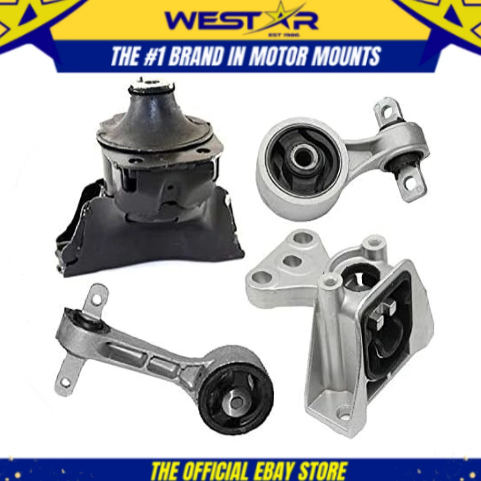 Motor Motor e conjunto de montagem Trans compatível com 2006-2010 Honda Civic 1.8L manual - Imagem 1 de 4