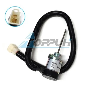 Electroválvula de cierre de combustible SA-4310-T 12V para excavadora Kubota - Imagen 1 de 6