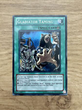EXVC-EN087 Gladiator Taming - Secret Rare Unlimited Lightly Played YuGiOh Card