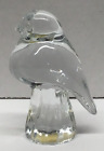 Reijmyre Kristall Sweden Vintage Crystal Clear Glass Bird Figurine Paperweight