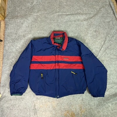 Chaqueta De Colección Nautica Para Hombres Grande Verde Marino Puffer Competición Reversible Plumón Y2K Foto 1 de 4