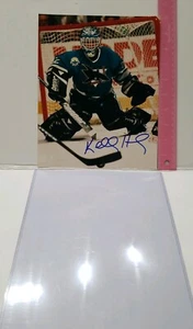 Vintage Kelly Hrudey Autograph 8 x 10 in. NHL. With Top Loader. No COA. - Picture 1 of 3