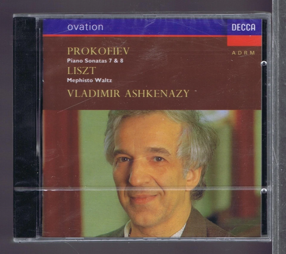 PROKOFIEV LISZT CD(SEALED) ASHKENAZY PIANO SONATAS - Photo 1/1