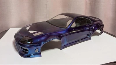 Addiction 1/10 RC Car Painted Body Toyota E-JZA80 Supra BOMEX - Image 1 of 4