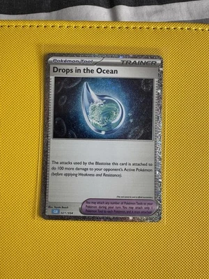 Drops in the Ocean 021/034 Trading Card Game Classic Holo - Image 1 of 2
