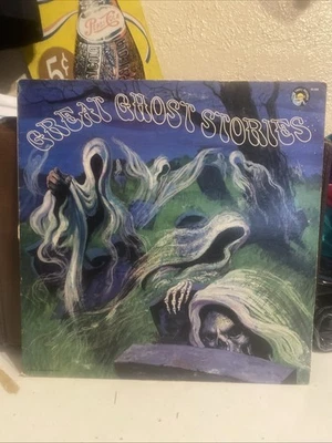 Vintage Great Ghost Stories Troll Records (1973) Vinyl LP Perfect for Halloween - Image 1 of 3