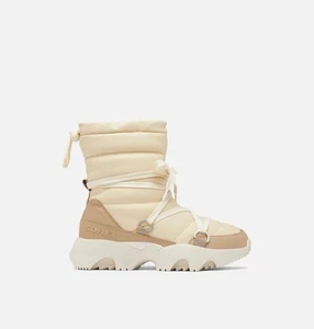 Sorel KINETIC™ Impact NXT Mid wasserdichte Damenstiefel honigweiß, dusty hellbraun - Bild 1 von 6