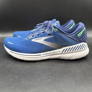 Brooks Adrenaline GTS 22 1103661D469 Blue Green Running Shoes Mens Size 9.5 - Picture 1 of 14