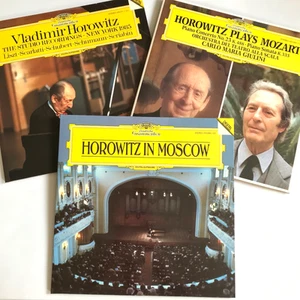 Vladimir Horowitz - Studio Recordings, Plays Mozart, In Moscow 3LP DG Vinyl LP - Picture 1 of 12