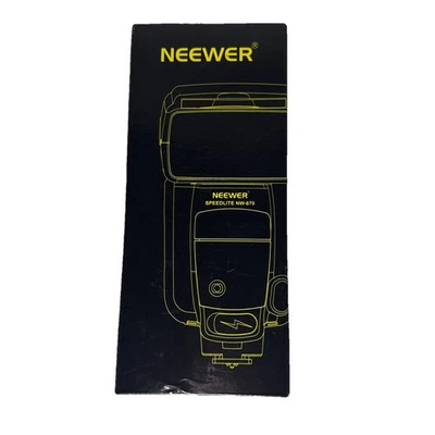 NEEWER NW-670 TTL Flash Speedlite with LCD Display for Canon EOS 700D 650D 600D - Image 1 of 4