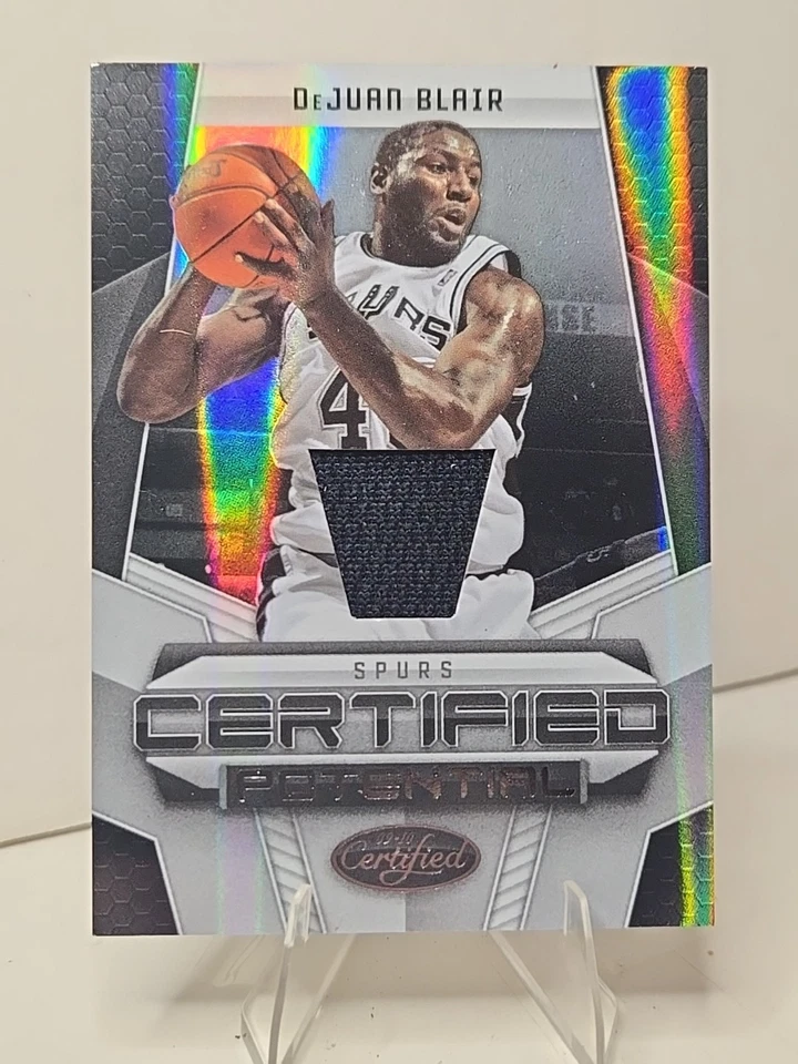 dejuan blair 2009-10 panini certificado materiales potenciales reliquia/599 espuelas Foto 1 de 2