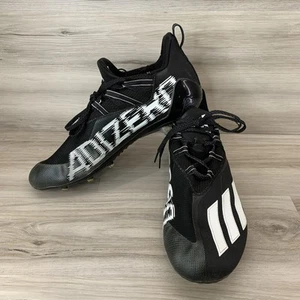 Adidas Herren Adizero Fußballschuhe schwarz/weiß Größe US 13 SPG753001 EUC! - Bild 1 von 9