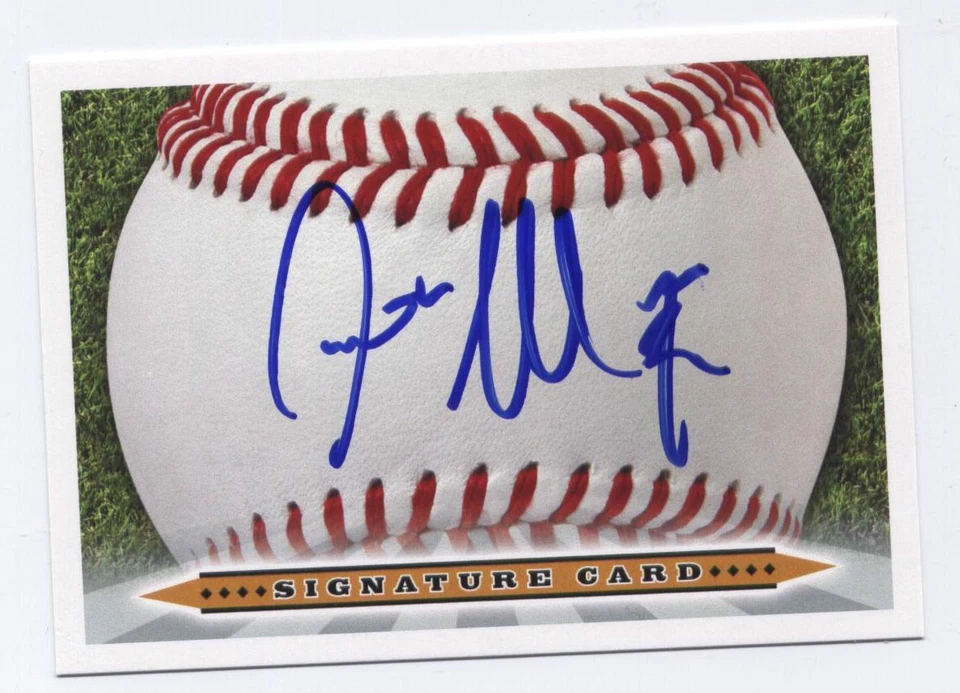 GARETH MORGAN Signature Card AUTO signed 2013 Perfect Game All American - Image 1 of 1
