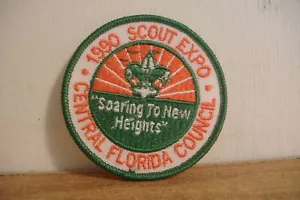 ~1990 SCOUT EXPO~CENTRAL FLORIDA COUNCIL~FABRIC PATCH~ - Picture 1 of 2