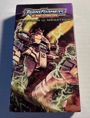 [FACTORY SEALED] Transformers: Energon - The Return of Megatron (VHS, 2004)  - Image 1 of 4