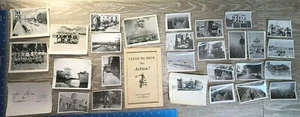 VINTAGE WW2 28 ITEMS LOT PHOTOS US NAVY IN SICILY ITALY 1943 100A - Picture 1 of 11