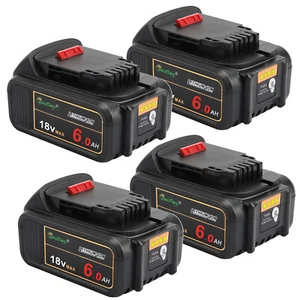 NEW DCB184 18V 6Ah LI-ION XR MAX BATTERY for DEWALT DCB182 DCB180 LED Indicator - Picture 1 of 22