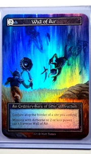 Sorcery Contested Realm Alpha Ordinary Foil Wall of Air Art By Matt Tames - Picture 1 of 3
