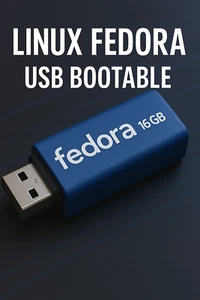 CHIAVETTA USB BOOTABLE FEDORA LINUX GAMING PRESTAZIONI PC VELOCE - Imagen 1 de 4