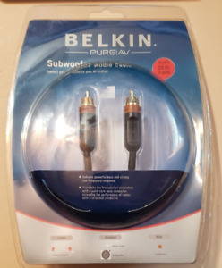 Belkin Pure AV Subwoofer Cable 7.6M/25 Ft.
