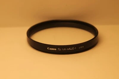 Genuine Canon 72mm UV Haze Filter Lens Protector Fits any 72mm thread. Free Ship - Image 1 of 2