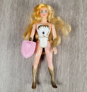 Modellino vintage She-Ra Starburst ~ Principessa del Potere con scudo 1984 MOTU - Foto 1 di 10