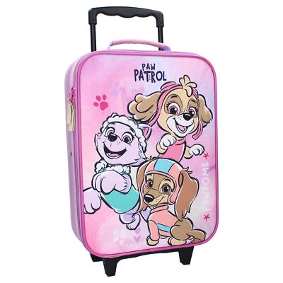 Paw Patrol Trolley Koffer 12L Mädchen Pink Handgepäck Kinder Kinderkoffer Trolly - Bild 1 von 4
