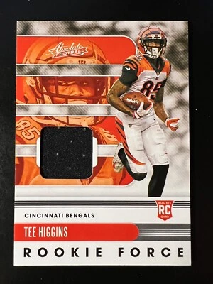 2020 Absolute Rookie Force Jerseys #10 Tee Higgins - Image 1 of 2