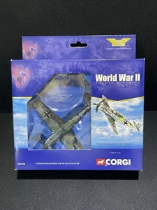 Corgi AA32103 Messerschmitt Bf109E-3 Waldemar Wubke 9/JG54 "Grunherz" Airplane - Picture 1 of 10
