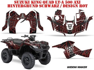 AMR RACING DEKOR KIT ATV SUZUKI KING QUAD LTA 450/500/700/750 WIDOW MAKER B - Bild 1 von 2