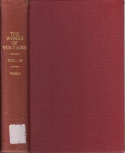 La Verite Edition Works of Voltare: Volume 19. the Dramatic Works Vol 5 1901 - Picture 1 of 1
