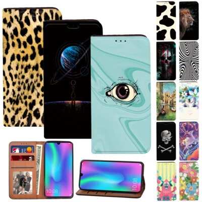 Leather Wallet Stand Phone Cover Case For Samsung Galaxy A10 A12 A13 A10E A21S - Image 1 of 4