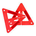 Warning Triangle Foldable Reflective Triangle Reflector Car Emergency Triangle